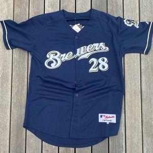 Prince Fielder Mens Milwaukee Brewers jersey